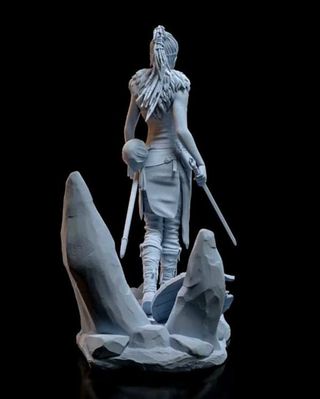 Figura senua sacrifice 1/6 no Hot toys