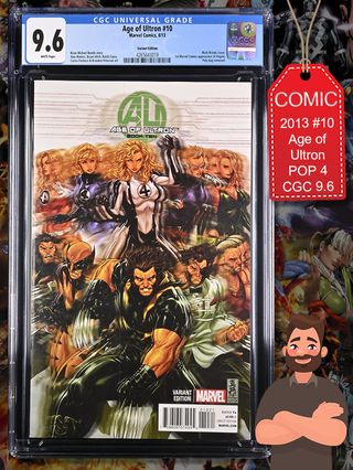 ❗️Comic Age Of Ultron #10 - 2013 👉 CGC 9.6