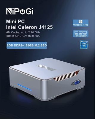 NiPoGi Mini PC,8GB +128GB#110515