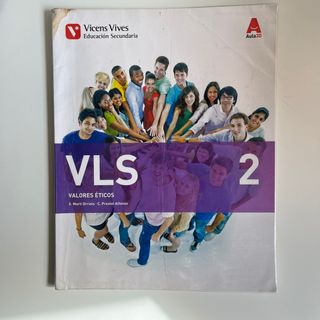 Libro de texto: Valores Eticos 2 ESO Vicens Vives