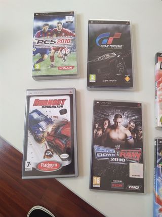 LOTE CARÁTULAS JUEGOS PSP