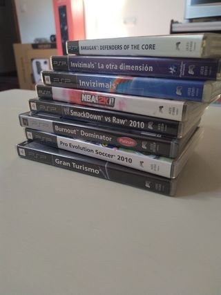 LOTE CARÁTULAS JUEGOS PSP