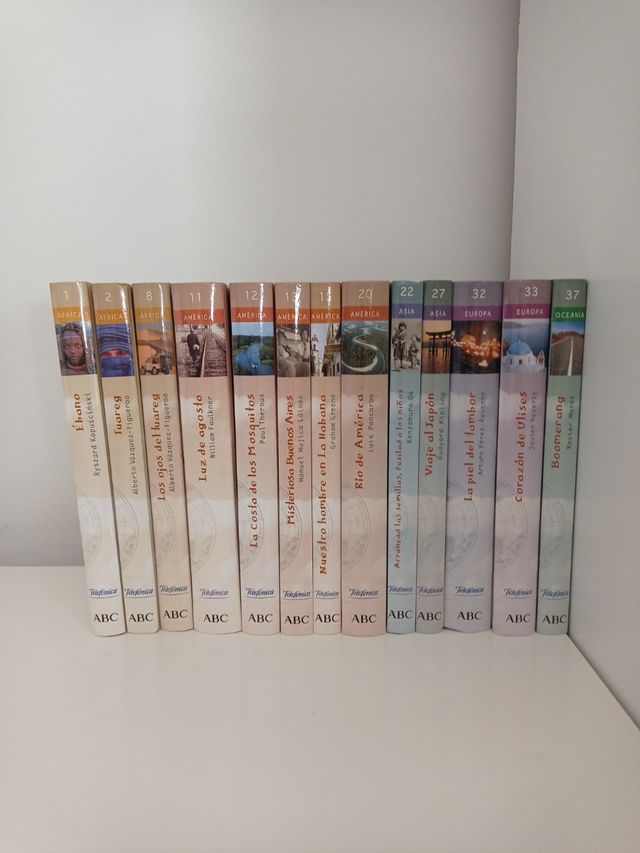 COLECCIÓN BIBLIOTECA DEL VIAJERO 13 TOMOS