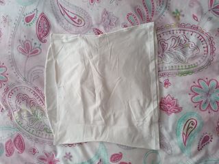 top palabra de honor blanco T M Bershka 