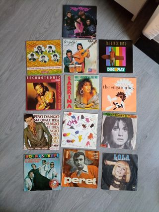 Discos Singles de vinilo