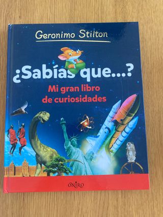 Libro de curiosidades Geronimo Stilton