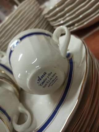 Vajilla de Loza Fabrica de San Claudio