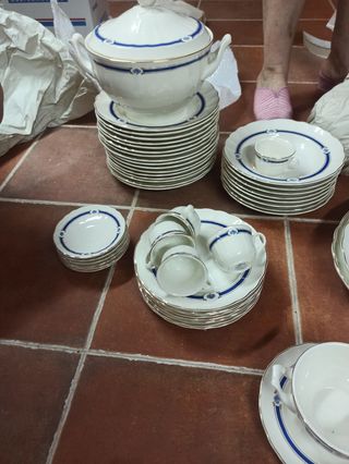 Vajilla de Loza Fabrica de San Claudio