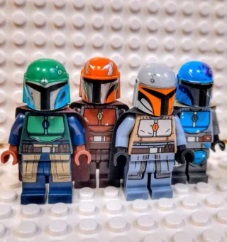LEGO Star Wars Mandalorian, lote X6 con Armera