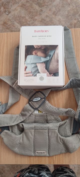 Portabebés Babybjorn beig