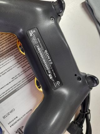 mando sony ps4 y ps3 oro cromado edicion limitada
