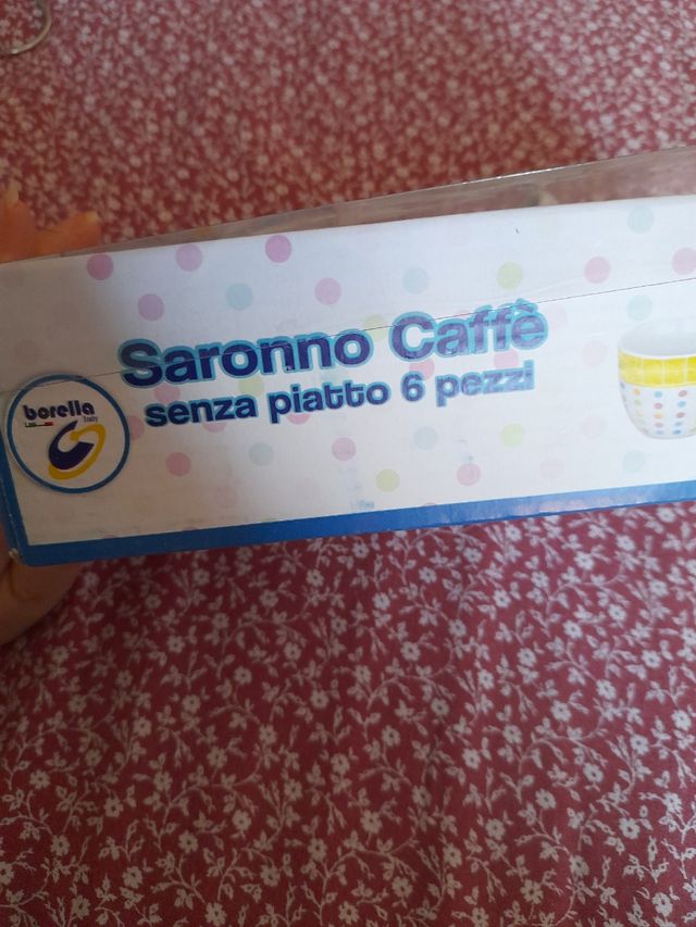 Set 6 tazzine senza piattino