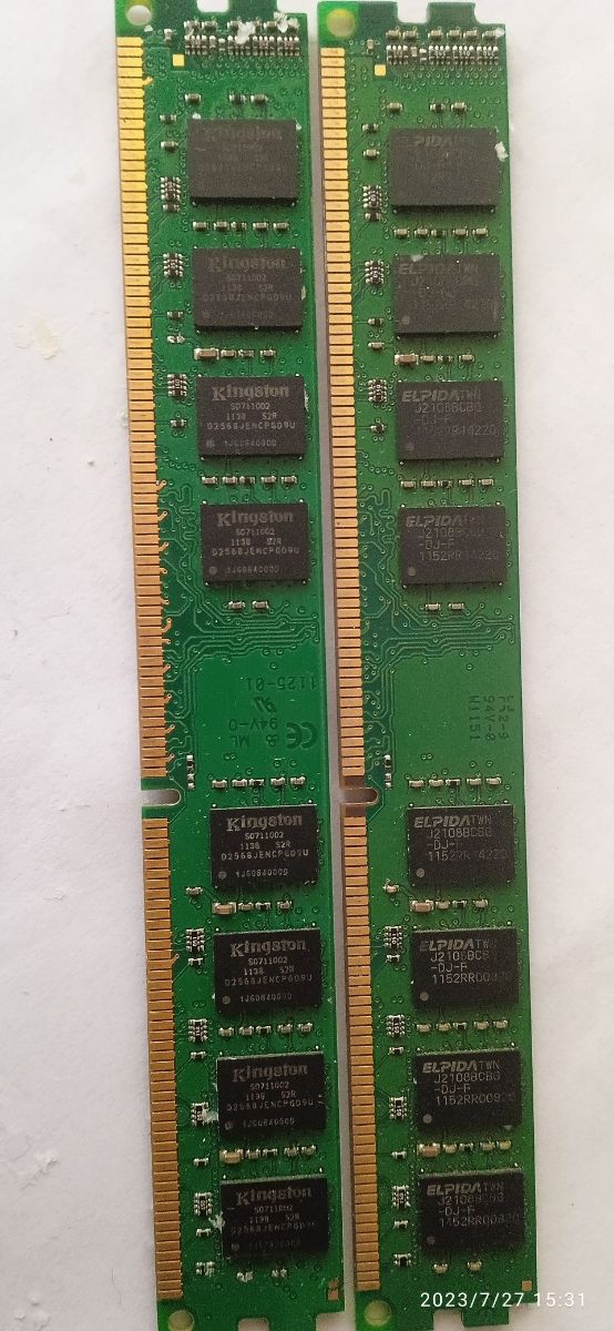 OFERTA Pack de 2 memoria RAM DRR3