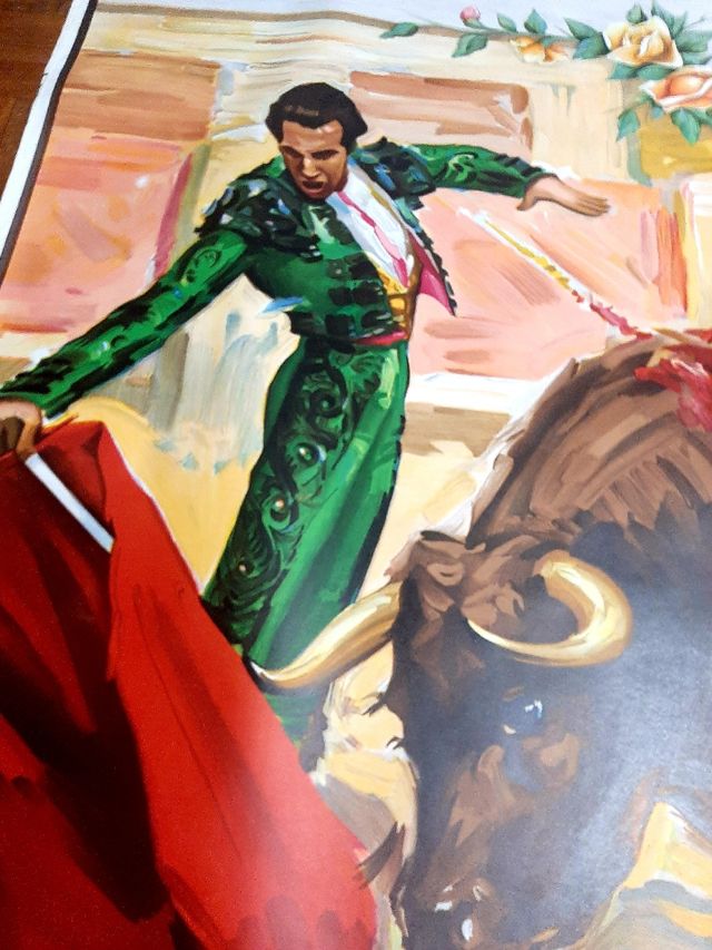 Vecchio poster della corrida