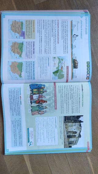 libro sociales 5 Primaria Vicens Vives Madrid