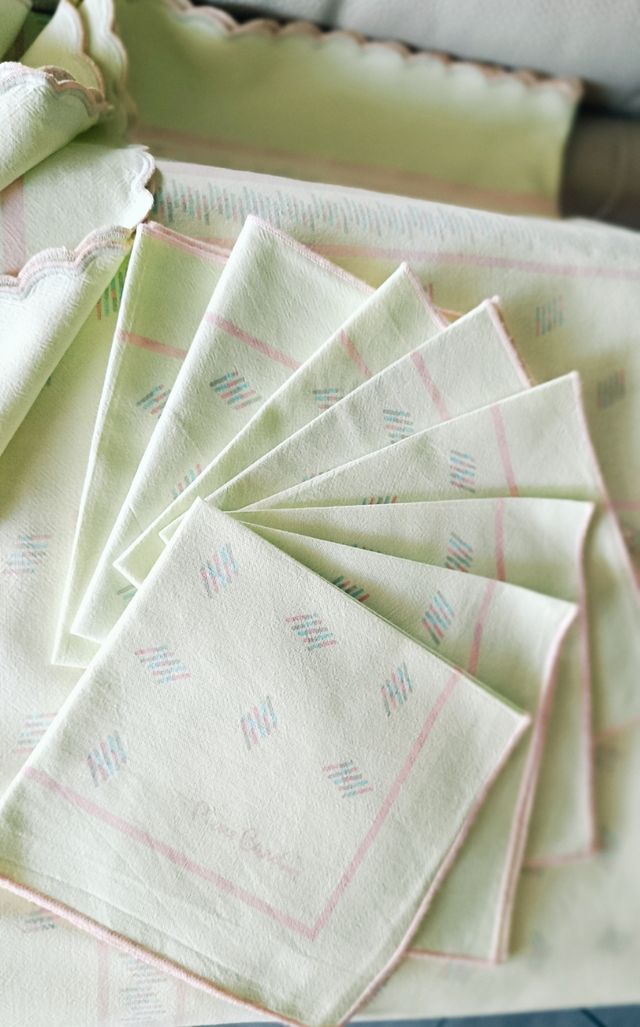 tovaglia Zucchi firmata Pierre Cardin