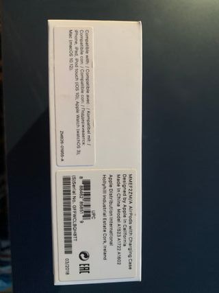 Caja vacía AirPods 1ª generación