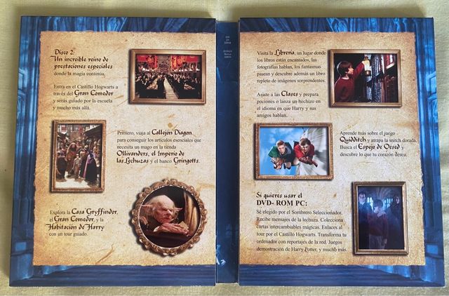 Harry Potter y la Piedra filosofal Dvd