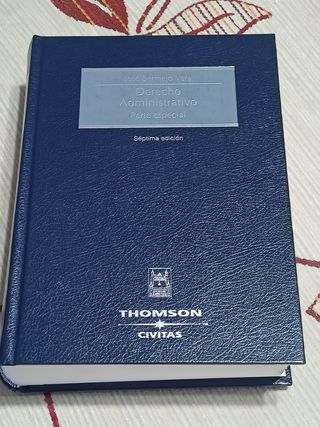 Derecho Administrativo parte especial