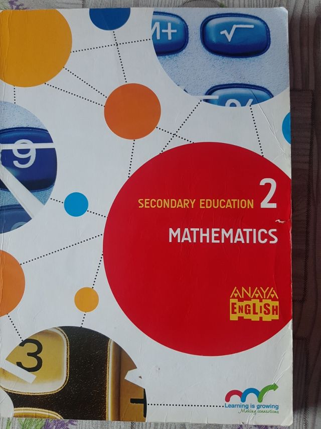 MATHEMATICS SECUNDARY EDUCATION 2 ANAYA