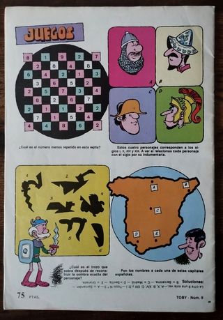 Lote tebeo humor Mortadelo, Jaimito y Toby