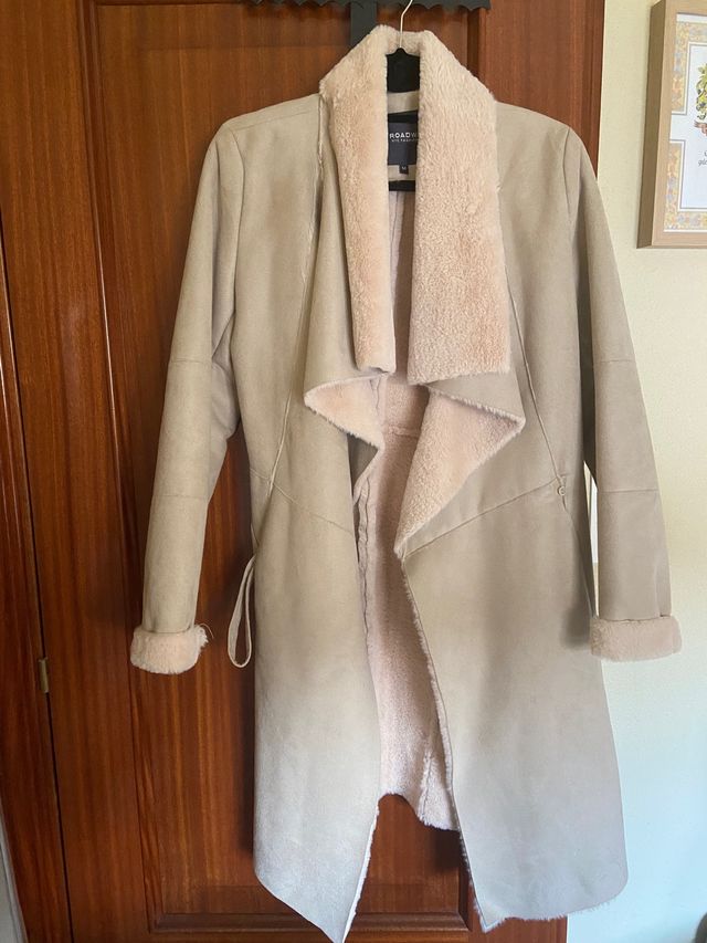 Abrigo Antelina y pelo