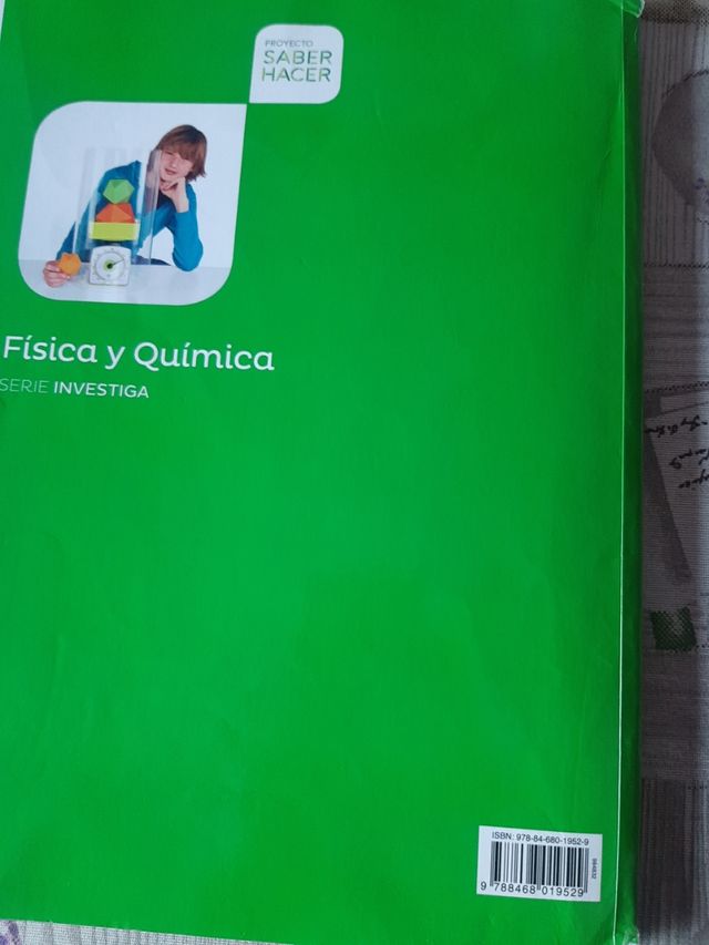 Física y química 2 proyecto Saber Hacer