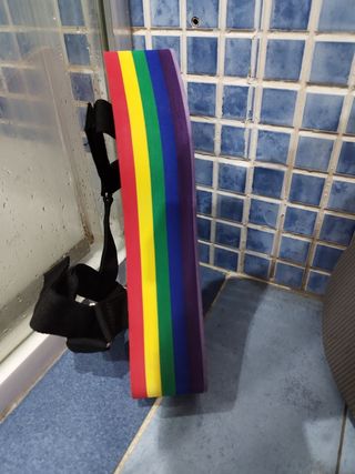 Sandalias plataforma multicolor