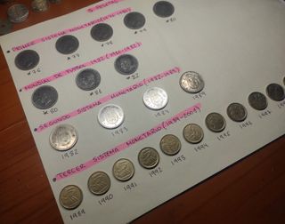 LOTE COMPLETO DUROS DE LA EPOCA DE JUAN CARLOS I