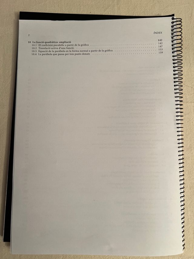 Llibre 4 ESO . Quadern de matemàtiques