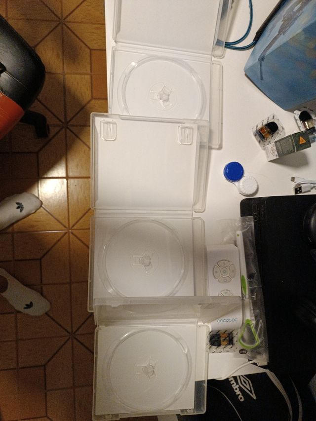 Cajas de juegos disco vacias