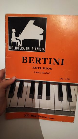 Bertini Estudios para piano