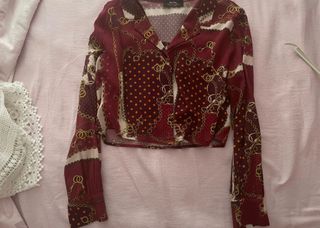 Blusa vintage bershka