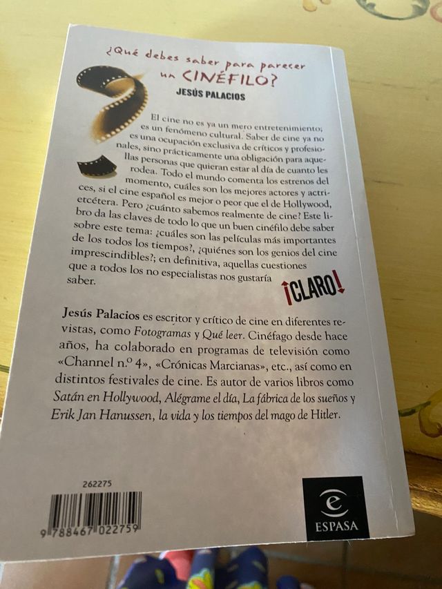 Libro per cinefili scritto da JESUS Palacios