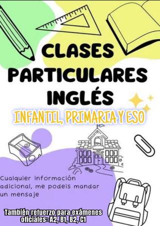 Clases particulares de inglés