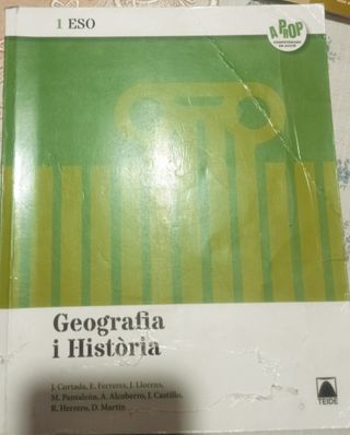 Libro geografía i historia