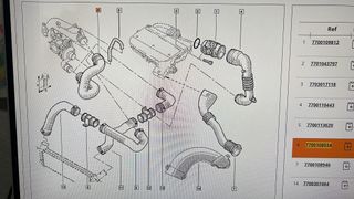 TUBO DE PRESION KANGOO 2000