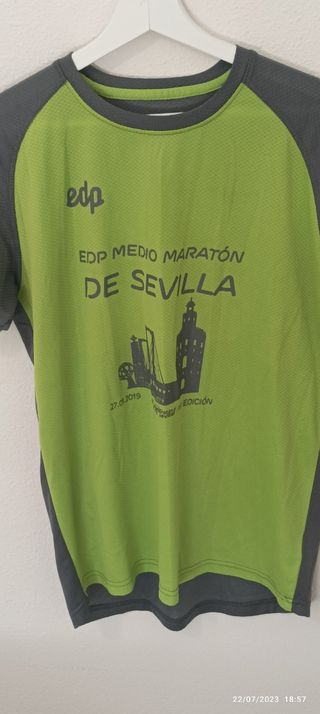 3 camisetas 1/2 Maratón Sevilla