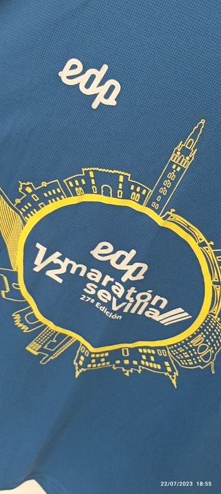 3 camisetas 1/2 Maratón Sevilla