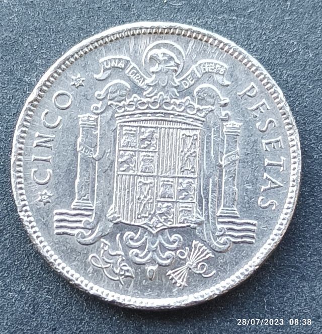 5 pesetas 1949