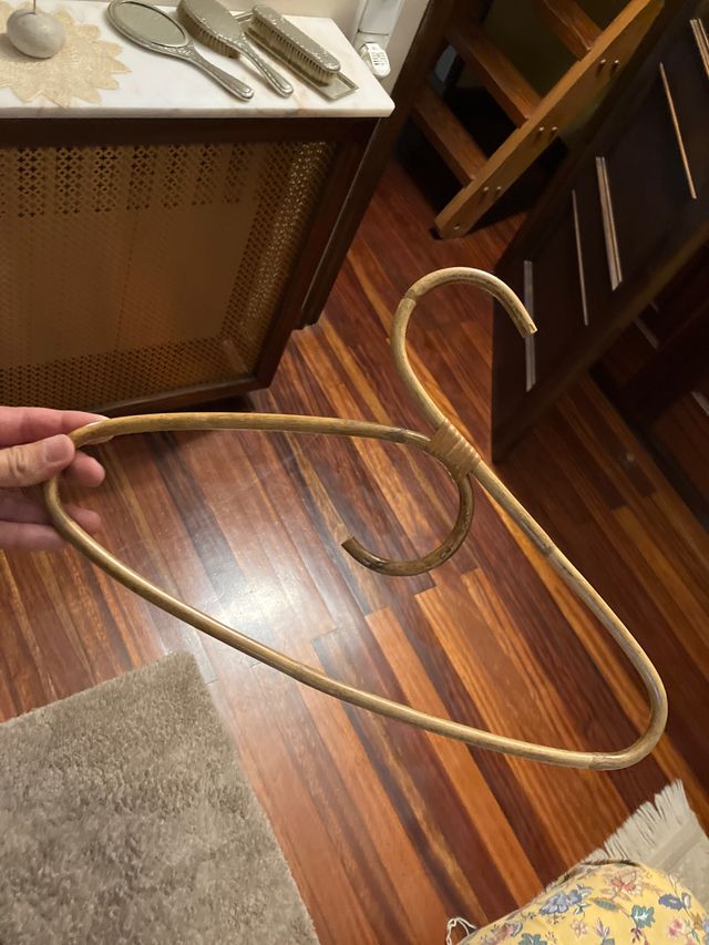 percha de madera x10