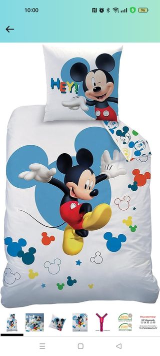 funda nórdica Mickey Nueva
