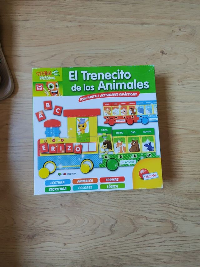 El trenecito de los animales. Letras