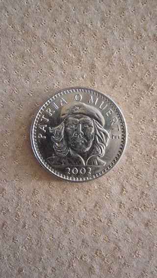 Moneda de 3 pesos cubanos de 2002