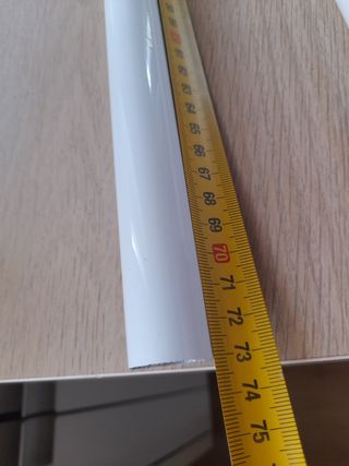 Cortina baño y soporte barra