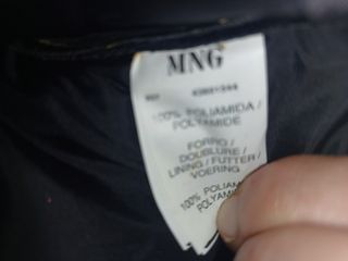 Bolso negro marca Mango