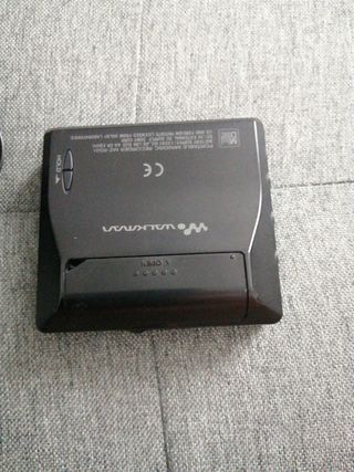 Walkman con mini discos
