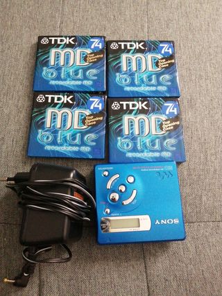 Walkman con mini discos