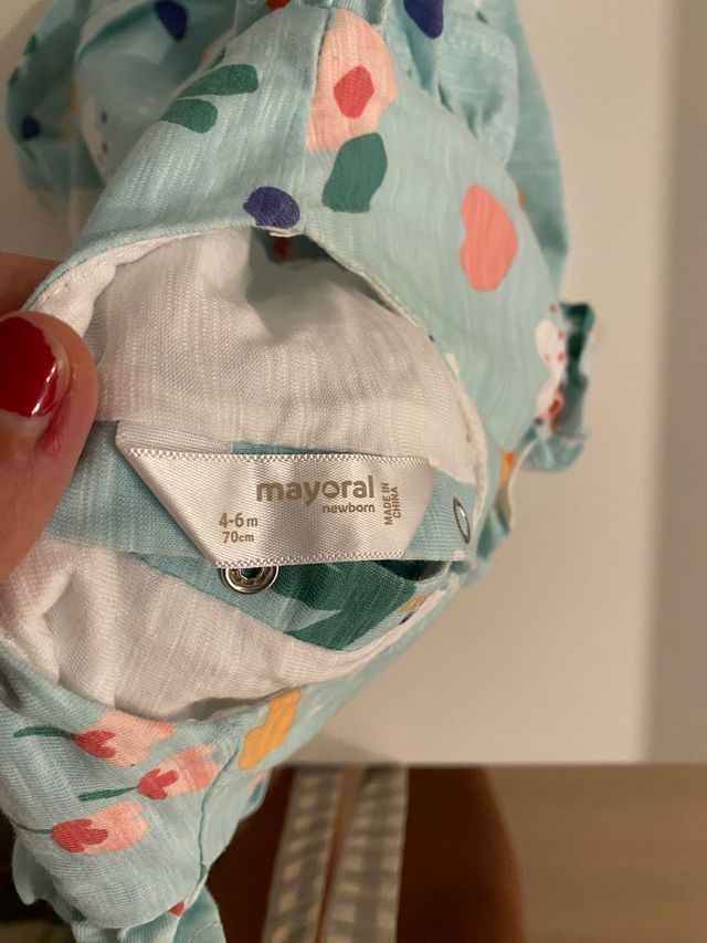 Vestido con diadema estampado