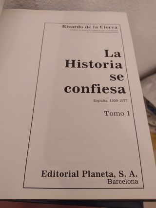 Enciclopedia, La HISTORIA se confiesa